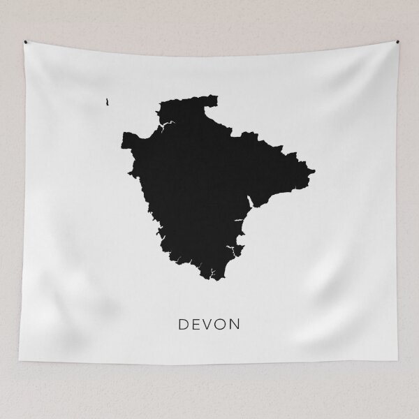 Item preview, Map of Devon UK designed and sold by By-Danni-Marie.
