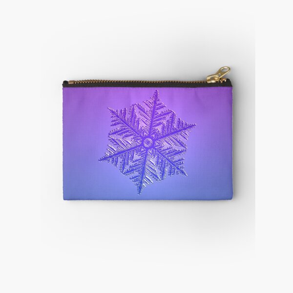 Item preview, Violet Blue Fractal Snowflake designed and sold by sciencenotes.