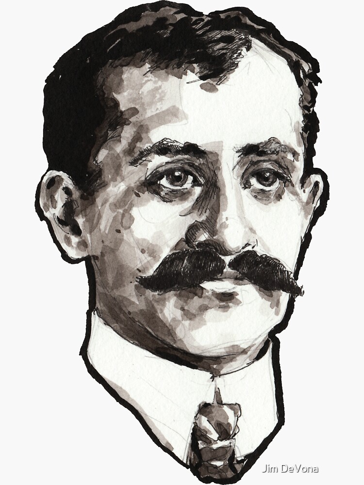 Orville Wright Portrait by anoved