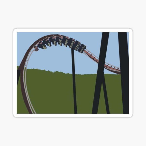 Wildfire Roller Coaster Silver Dollar City Sticker