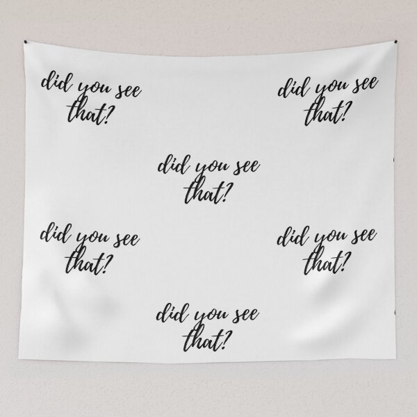 Item preview, did you see that? Cursive text designed and sold by Omniodise.