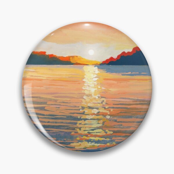 Item preview, Sparkling Lake Sunset designed and sold by KelleyVivian.