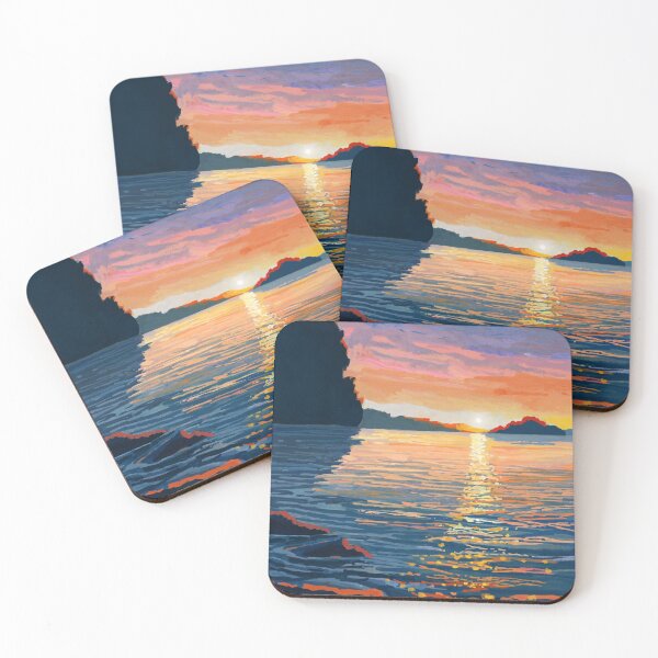 Item preview, Sparkling Lake Sunset designed and sold by KelleyVivian.