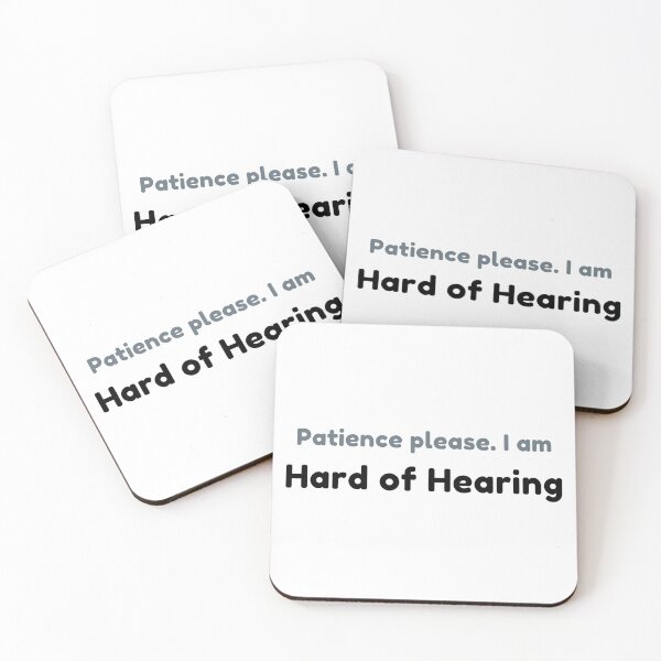 Item preview, Deaf - Hearing Impaired, Hard of Hearing designed and sold by GionaSophia.