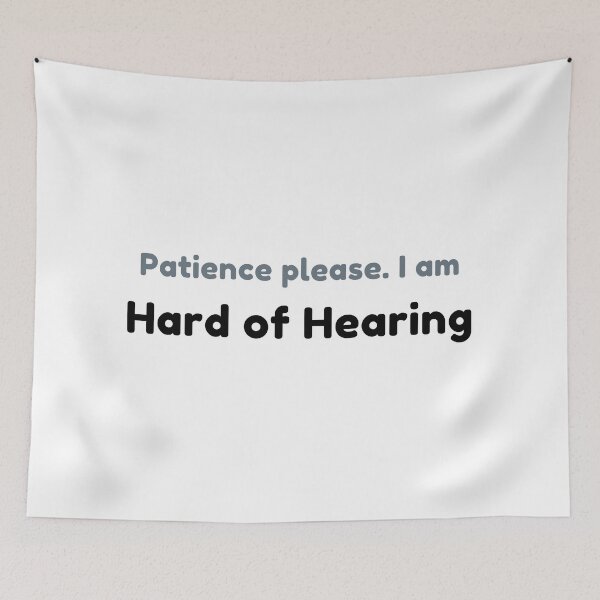 Item preview, Deaf - Hearing Impaired, Hard of Hearing designed and sold by GionaSophia.