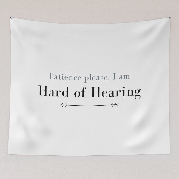 Item preview, Deaf - Hearing Impaired, Hard of Hearing designed and sold by GionaSophia.
