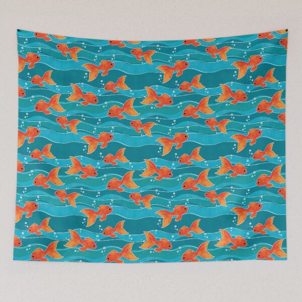 Item preview, Swimming Goldfish designed and sold by tanyadraws.