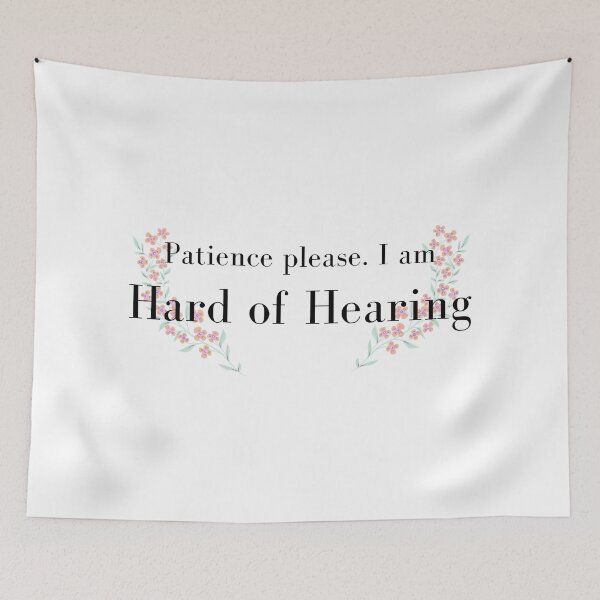 Item preview, Deaf - Hearing Impaired, Hard of Hearing designed and sold by GionaSophia.