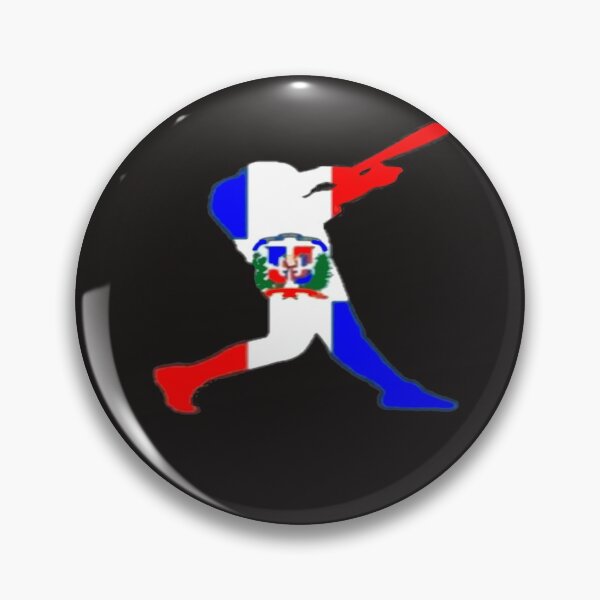 Item preview, Dominican Flag Dominican Republic Baseball designed and sold by yoca44.