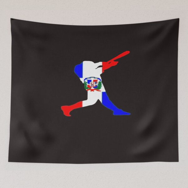 Item preview, Dominican Flag Dominican Republic Baseball designed and sold by yoca44.