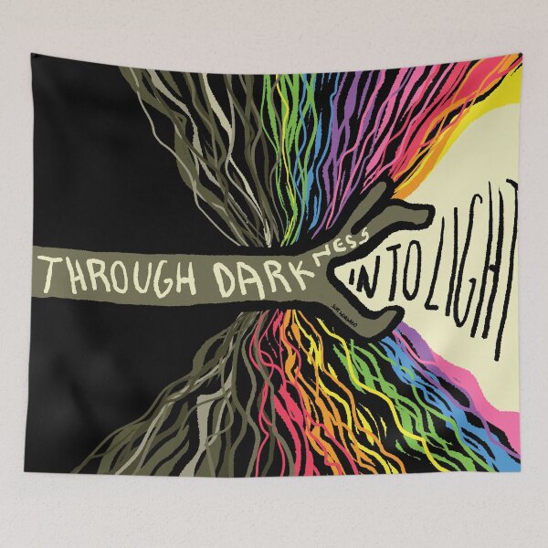 Item preview, Through Darkness Into Light designed and sold by Callmejohn.