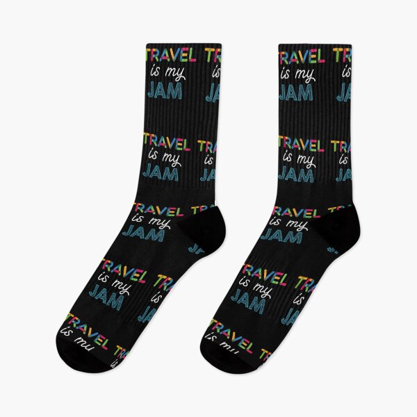Item preview, Travel is my Jam. Funny Travel Design designed and sold by Custom365.