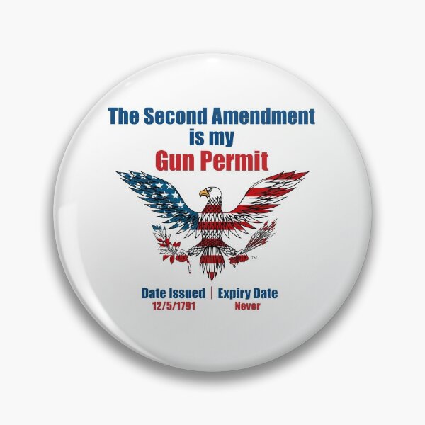 Item preview, The Second Amendment is My Gun Permit designed and sold by Bradley Wright.