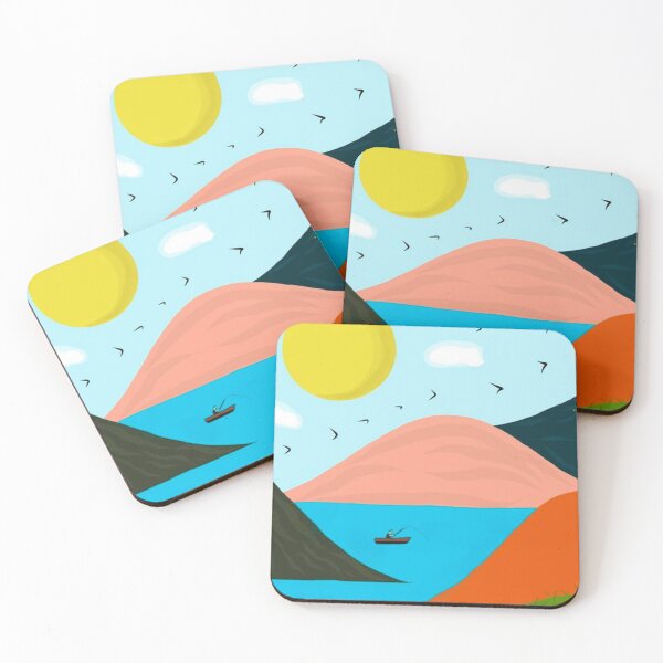 Item preview, Fishing sea and mountains designed and sold by Timegraf.