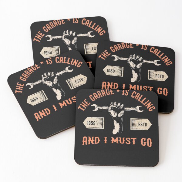 Item preview, Funny Mechanic The Garage Is Calling And I Must Go Dad Gifts designed and sold by Stella Clue.