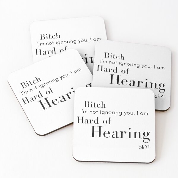 Item preview, Deaf - Hearing Impaired, Hard of Hearing designed and sold by GionaSophia.