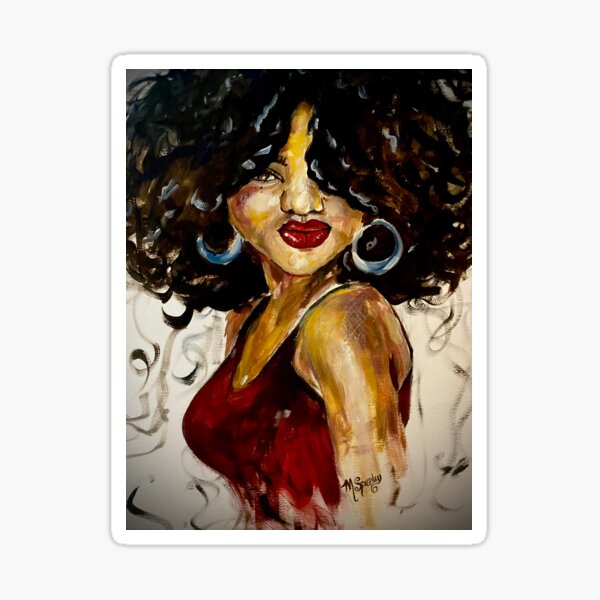 Afro Beauty Sticker