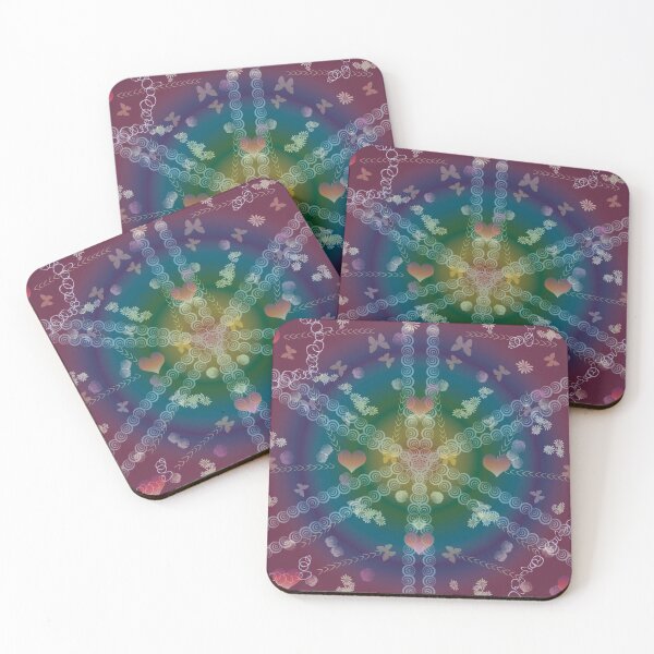 Item preview, Flowers, butterflies and hearts print. Came. Zen designed and sold by Zoraida Olvera.