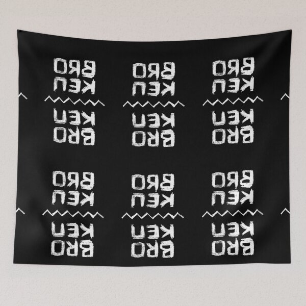 Item preview, BROKEN Mirror Text designed and sold by badlydrawnbabe.