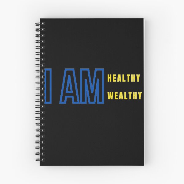 Item preview, I Am Healthy, I Am Wealthy designed and sold by Dawooddart.