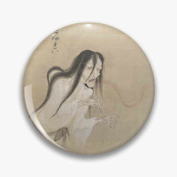 Item preview, Image of a yurei from Bakemonozukushie by Artist unknown designed and sold by IndieArtDream.