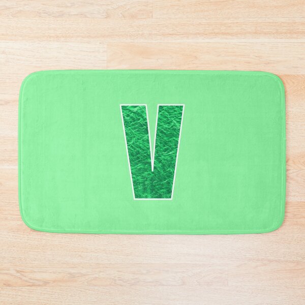 Item preview, Letter V - Green Water Wave Ocean Art designed and sold by dylanxh.