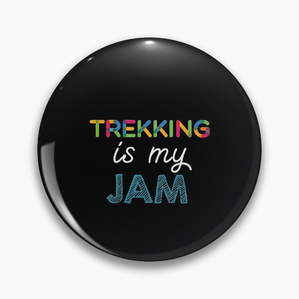 Artikelvorschau, Trekking ist mein Jam. Lustiges Trekking-Design entworfen und verkauft von Custom365.