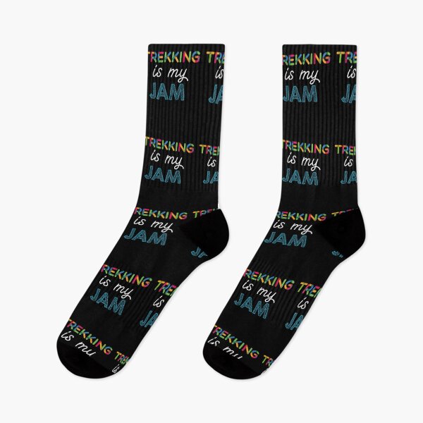 Item preview, Trekking is my Jam. Funny Trekking Design designed and sold by Custom365.