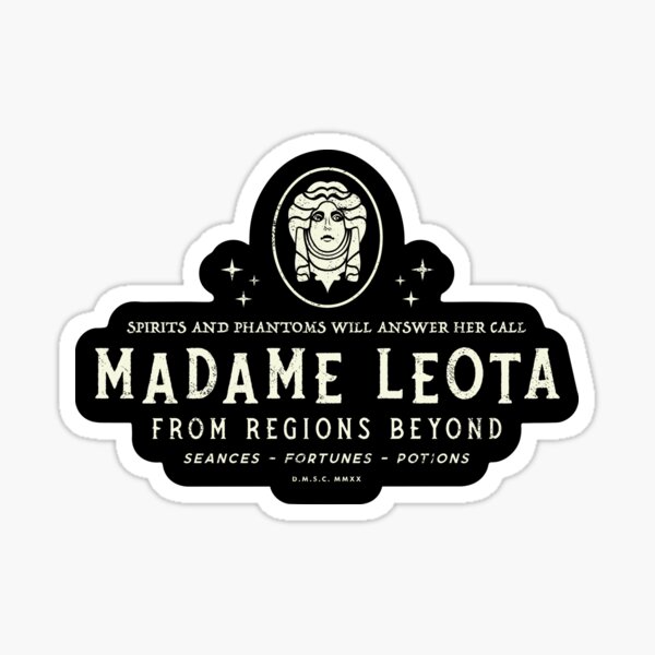 Leota - Theme Park Series Sticker