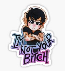 Pegatina Alec Lightwood- no soy tu puta