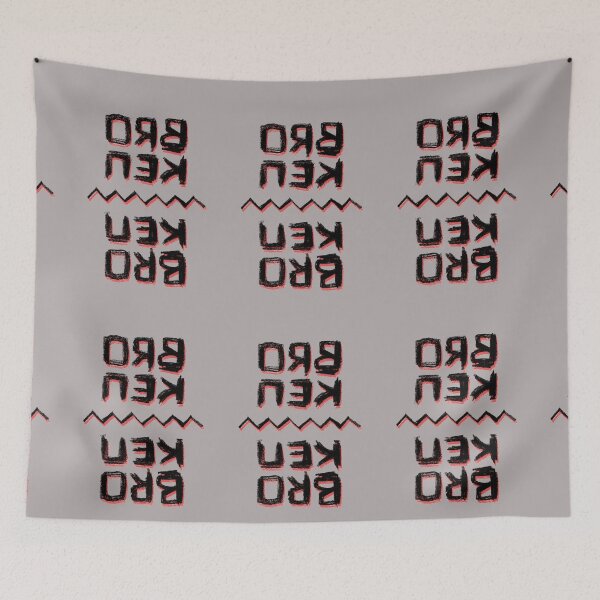 Item preview, BROKEN Mirrored Text designed and sold by badlydrawnbabe.