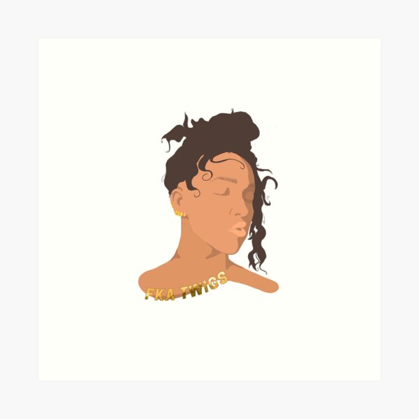 Fka Twigs Magdalene Album Cover Art Print By Melissaparsons Redbubble