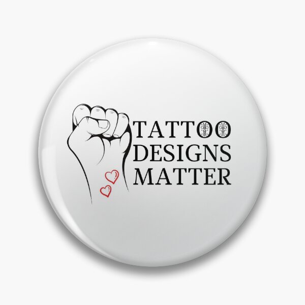 Item preview, Tattoo Designs Matter (black letters) designed and sold by ColdCityDesign.