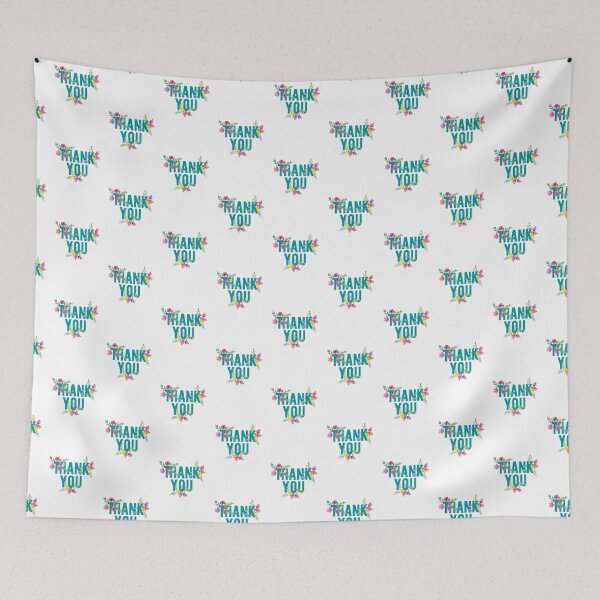 Item preview, Thank You and Florals designed and sold by Zentropik.