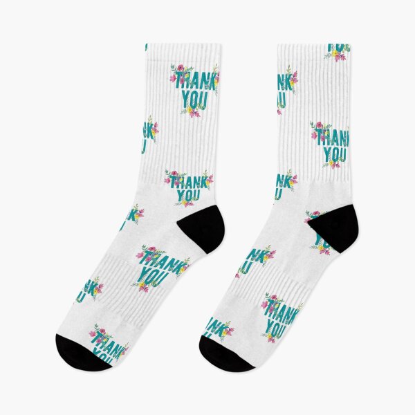 Item preview, Thank You and Florals designed and sold by Zentropik.