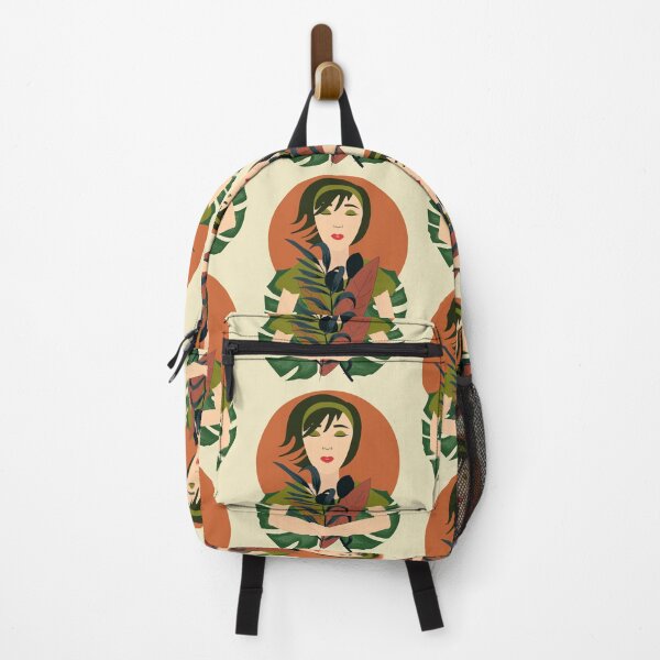 Item preview, Mother earth cute beauty with green hair holding the planet between her arms  designed and sold by SGS-.