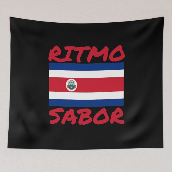 Item preview, Costa Rica Ritmo Sabor Costa Rican Flag T Shirt Merch designed and sold by PRINTS2HOT.