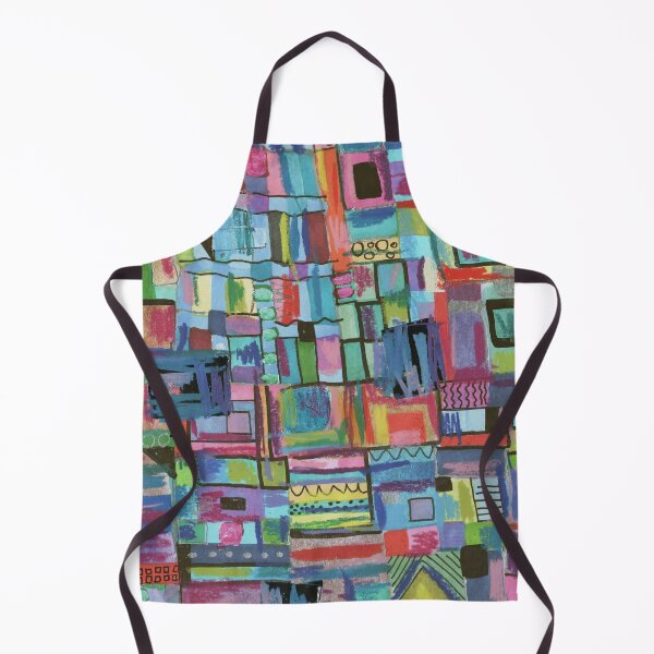 Item preview, Abstract Expresionism Brushy Geometric designed and sold by Leslie Rogers Todder.