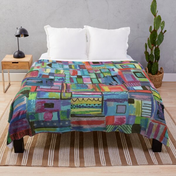 Item preview, Abstract Expresionism Brushy Geometric designed and sold by Leslie Rogers Todder.