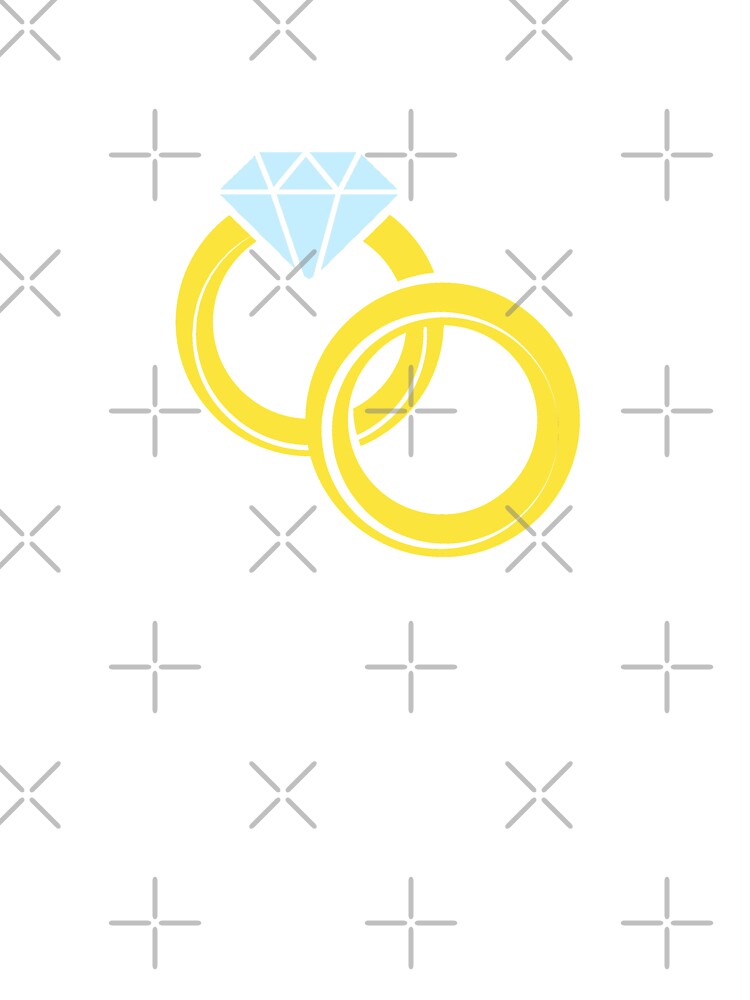 Gold Wedding Rings, Proposal, Diamond Kids T-Shirt