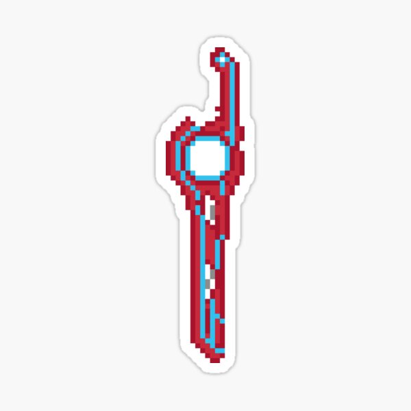 Xenoblade Chronicles Shulk's Monado Sticker Sticker