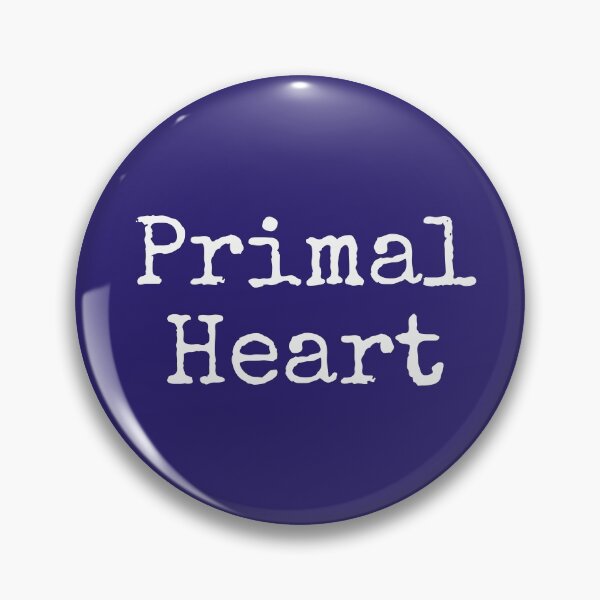 Item preview, Primal Heart (Purple + Black, Typewriter) designed and sold by GladBlackLamb.