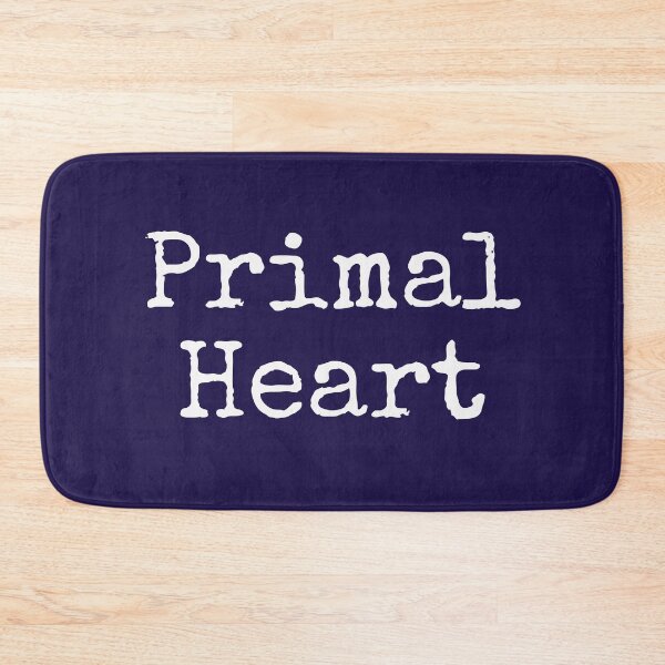 Item preview, Primal Heart (Purple + Black, Typewriter) designed and sold by GladBlackLamb.
