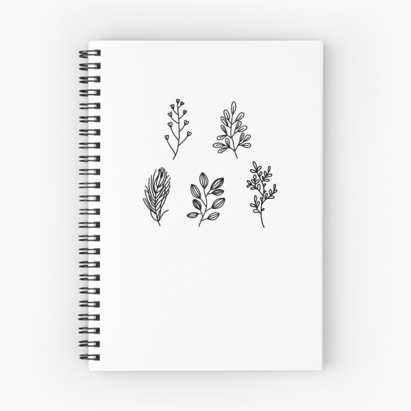 Item preview, black and white plant sticker pack 1 designed and sold by megan1007.