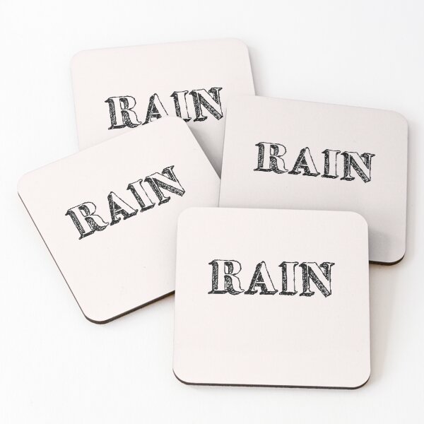 Item preview, Rain designed and sold by QuotesDogma.