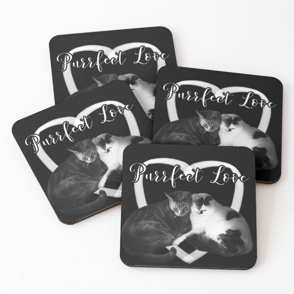 Item preview, Purrfect Love Cats Perfect Love Cats Cat Lover Valentine’s Cats designed and sold by Funtimedesign.