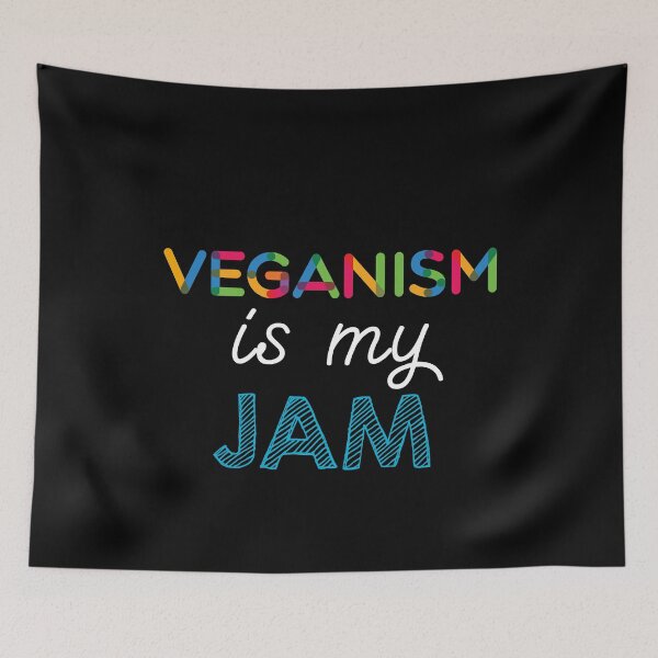Item preview, Veganism is my Jam. Funny Veganism Design designed and sold by Custom365.