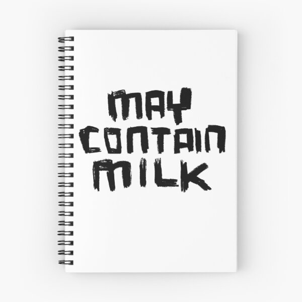 Item preview, Funny Warning May Contain Milk designed and sold by badlydrawnbabe.