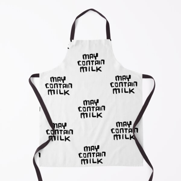 Item preview, Funny Warning May Contain Milk designed and sold by badlydrawnbabe.