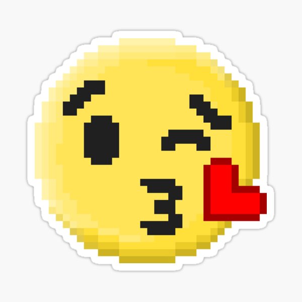 Sticker Herz Emoticons Redbubble